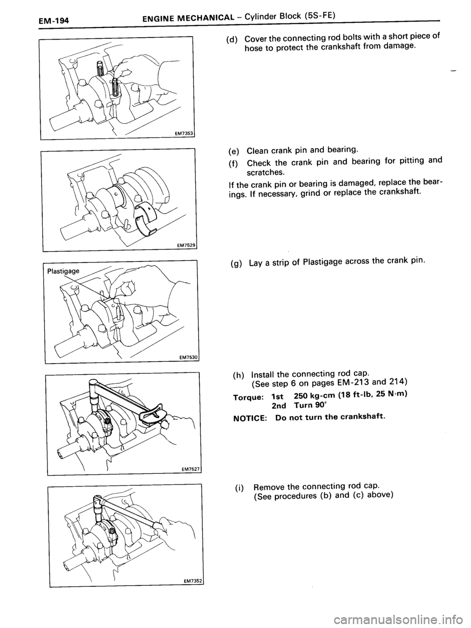 TOYOTA MR-2 1991 Factory Repair Manual TOYOTA MR-2 1991 Factory Repair Manual