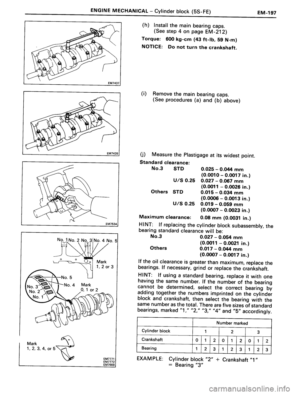 TOYOTA MR-2 1991 Factory Repair Manual TOYOTA MR-2 1991 Factory Repair Manual