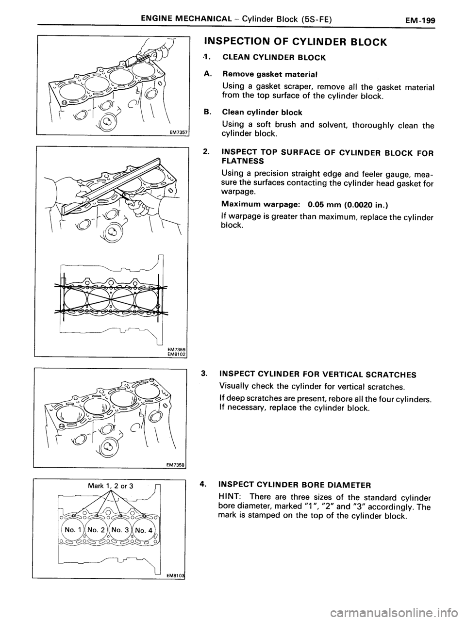 TOYOTA MR-2 1991 Factory Repair Manual TOYOTA MR-2 1991 Factory Repair Manual