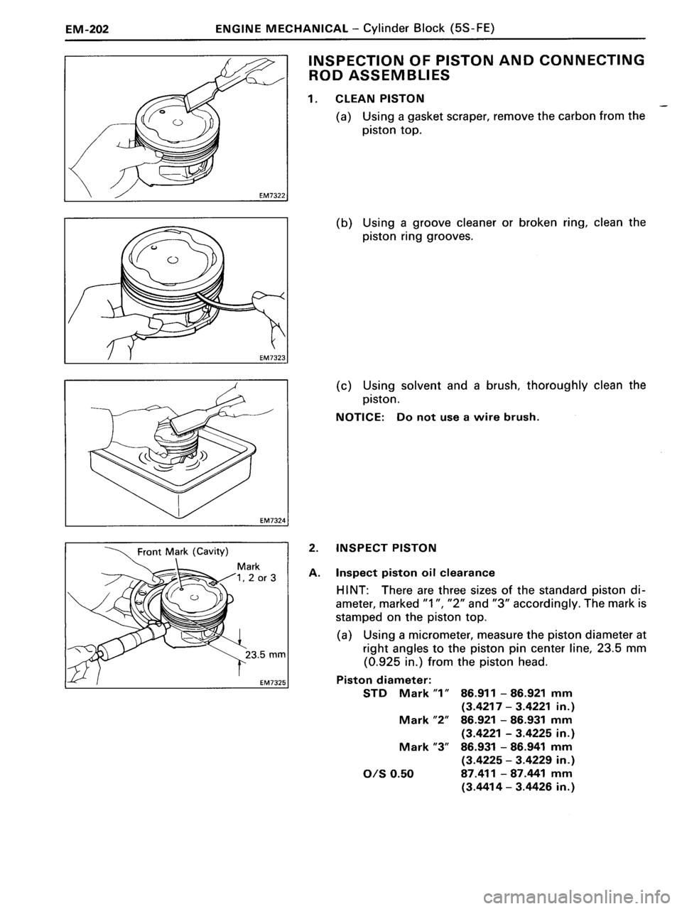 TOYOTA MR-2 1991 Factory Repair Manual TOYOTA MR-2 1991 Factory Repair Manual