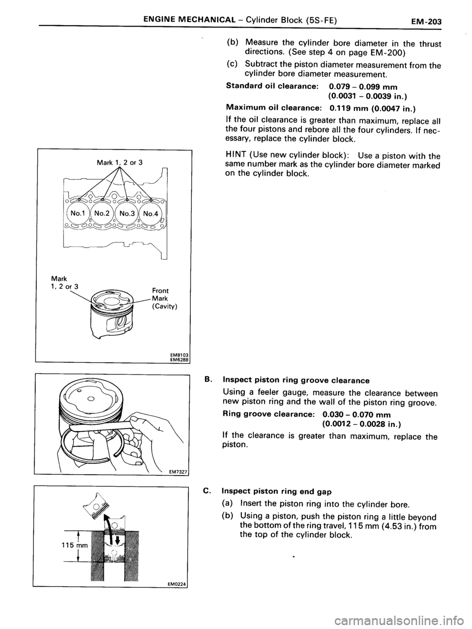 TOYOTA MR-2 1991 Factory Repair Manual TOYOTA MR-2 1991 Factory Repair Manual