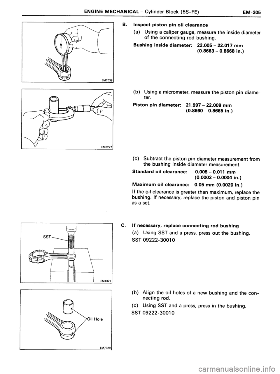 TOYOTA MR-2 1991 Factory Repair Manual TOYOTA MR-2 1991 Factory Repair Manual