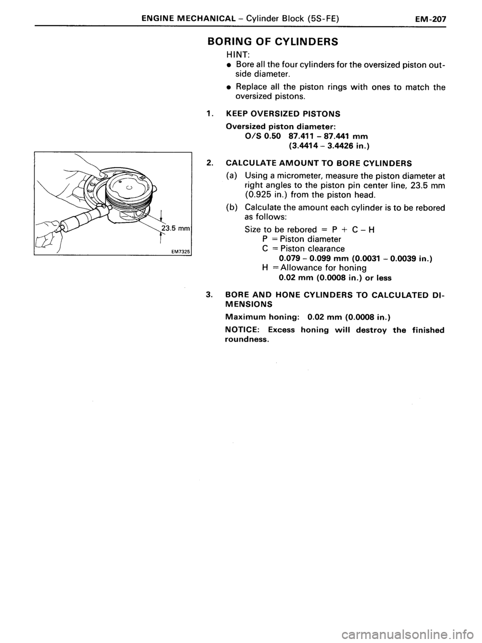 TOYOTA MR-2 1991 Factory Repair Manual TOYOTA MR-2 1991 Factory Repair Manual