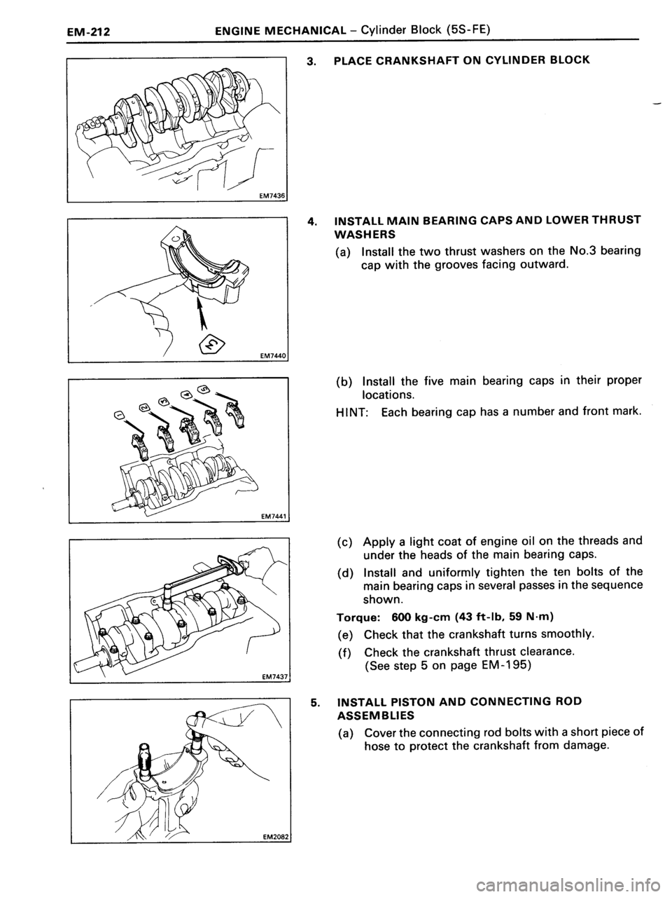 TOYOTA MR-2 1991 Factory Repair Manual TOYOTA MR-2 1991 Factory Repair Manual
