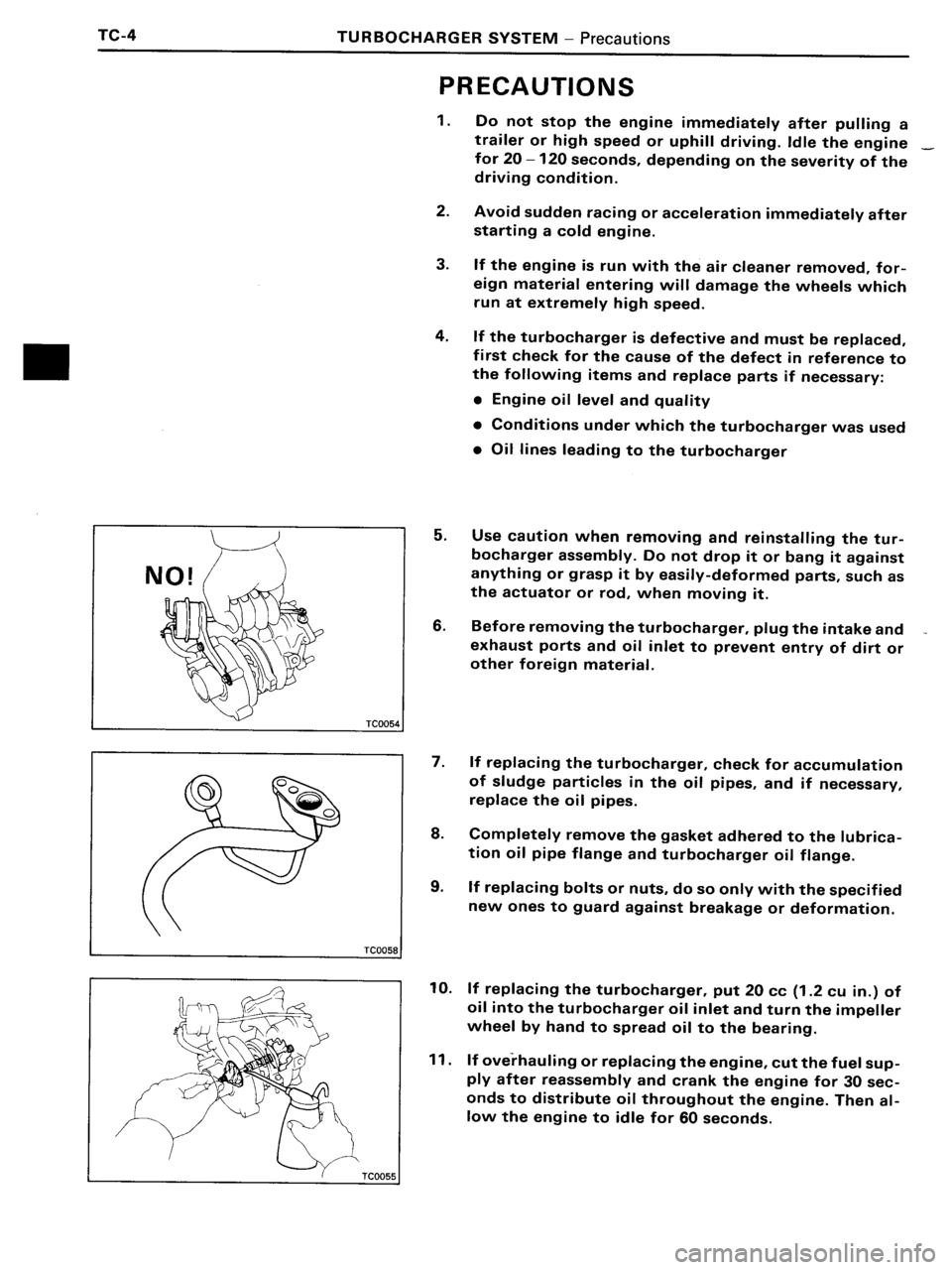 TOYOTA MR-2 1991 Factory Repair Manual TOYOTA MR-2 1991 Factory Repair Manual