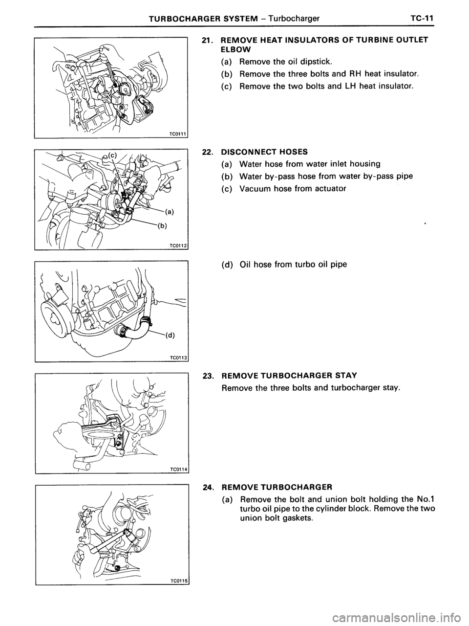 TOYOTA MR-2 1991 Factory Repair Manual TOYOTA MR-2 1991 Factory Repair Manual