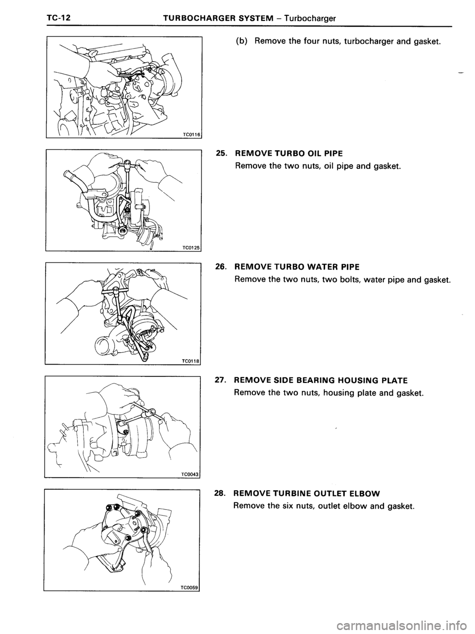 TOYOTA MR-2 1991 Factory Repair Manual TOYOTA MR-2 1991 Factory Repair Manual