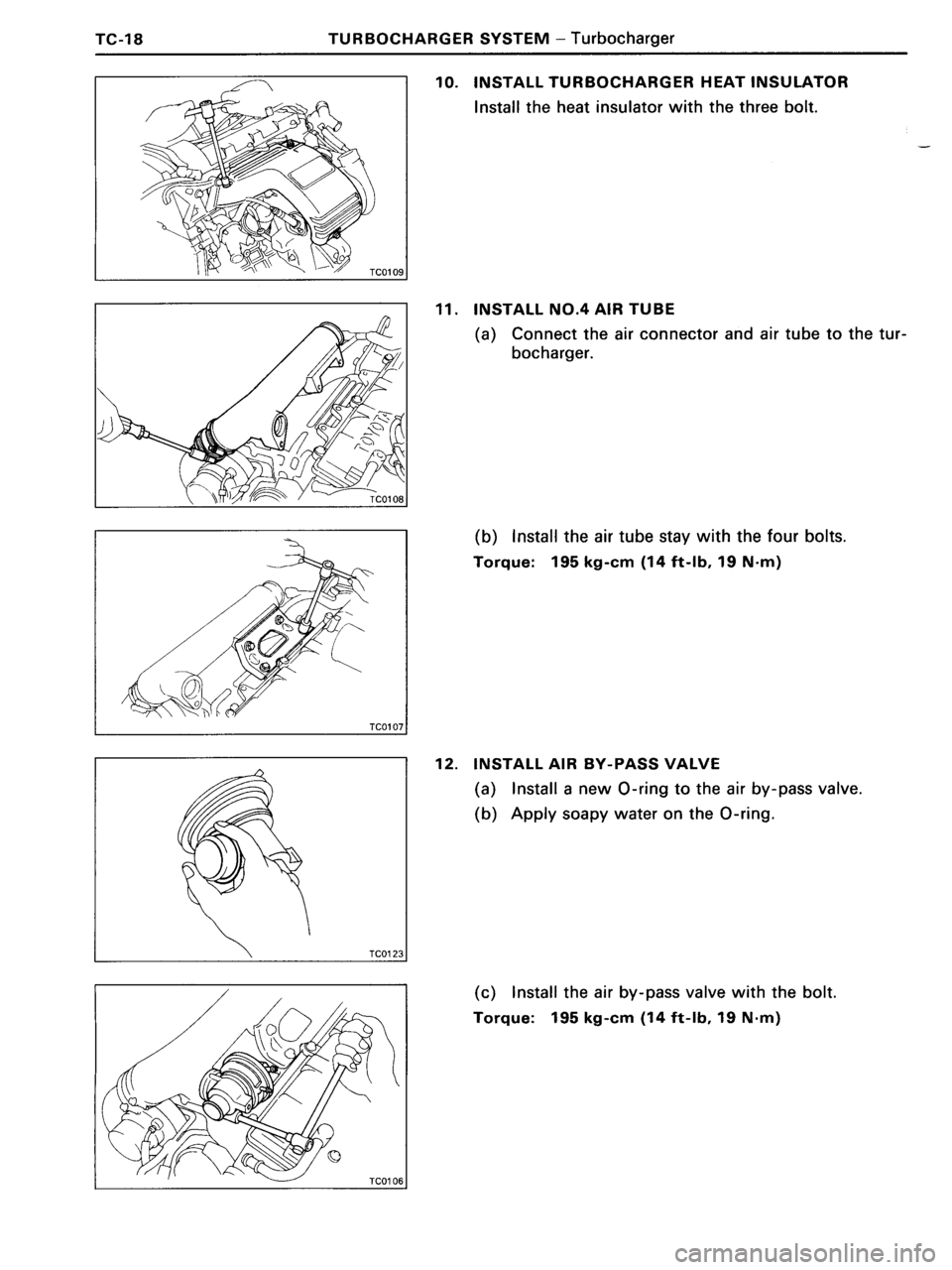 TOYOTA MR-2 1991 Factory Repair Manual TOYOTA MR-2 1991 Factory Repair Manual