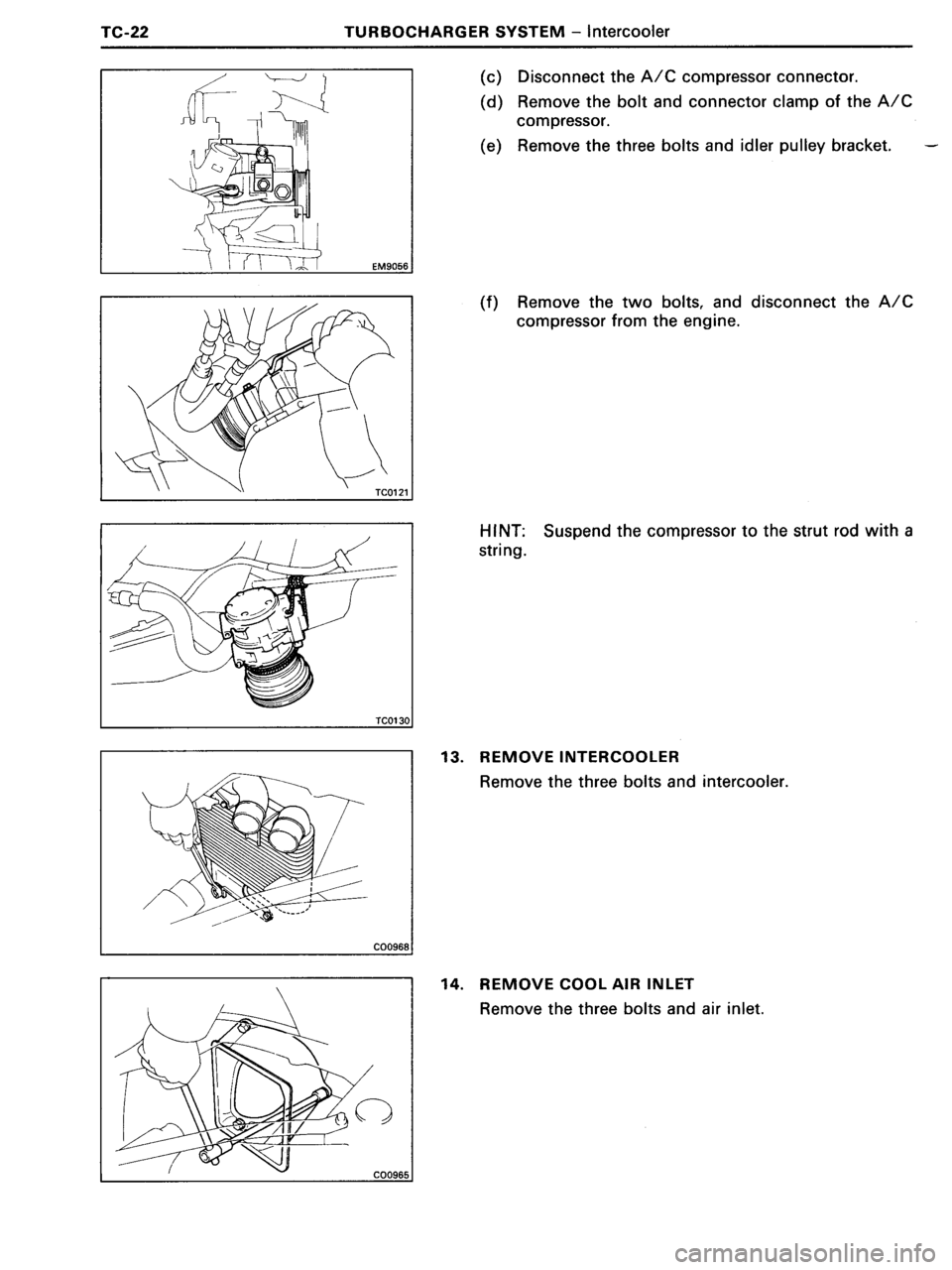 TOYOTA MR-2 1991 Factory Repair Manual TOYOTA MR-2 1991 Factory Repair Manual