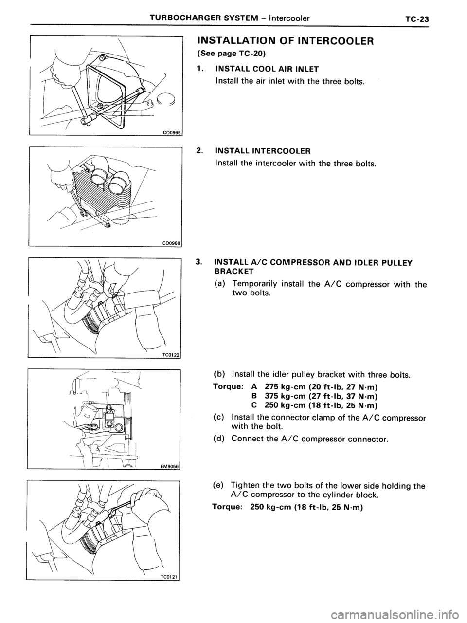 TOYOTA MR-2 1991 Factory Repair Manual TOYOTA MR-2 1991 Factory Repair Manual