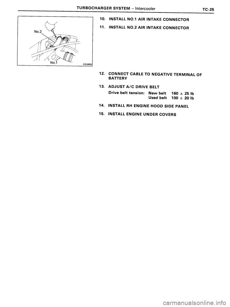 TOYOTA MR-2 1991 Factory Repair Manual TOYOTA MR-2 1991 Factory Repair Manual