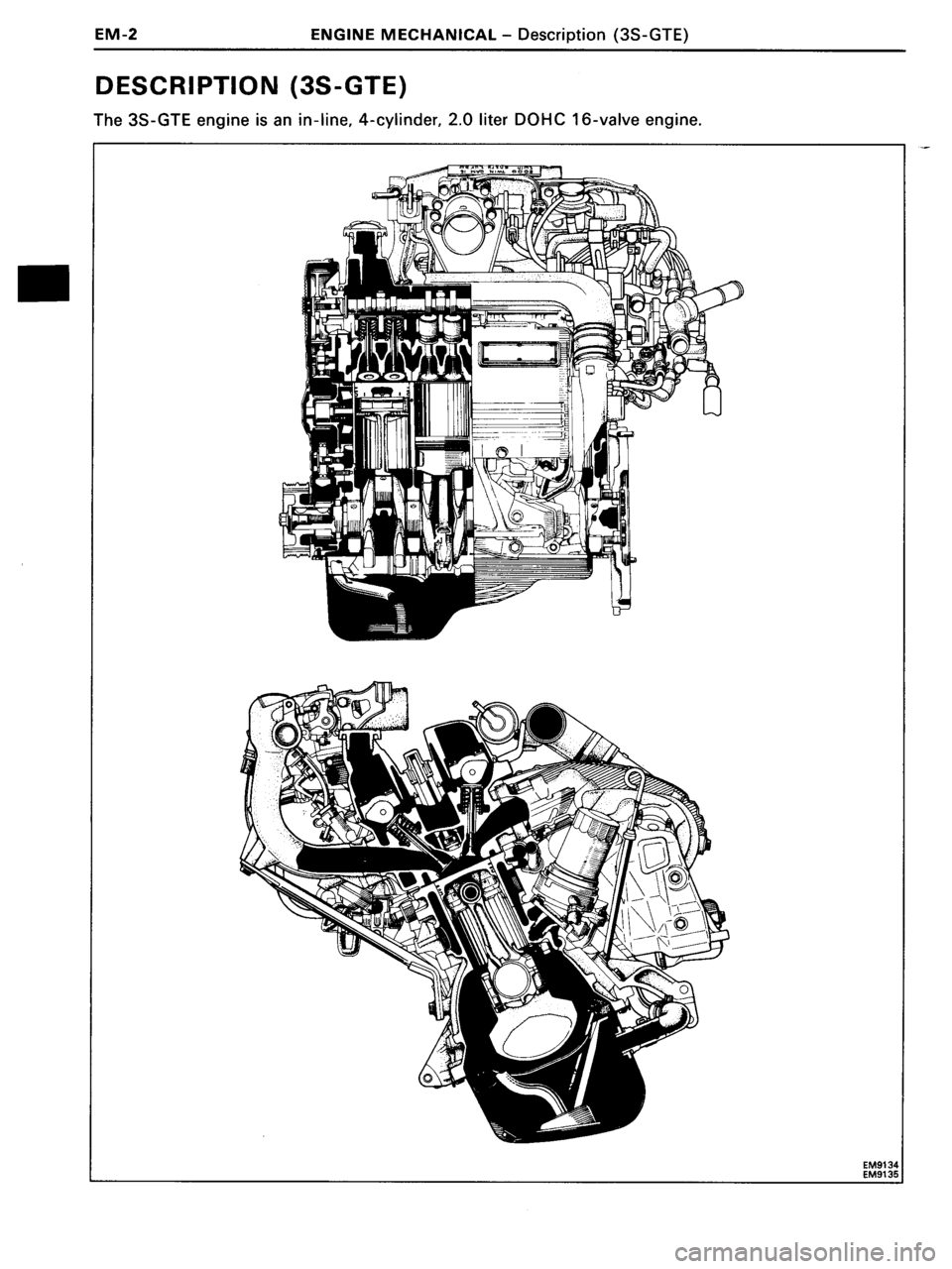 TOYOTA MR-2 1991 Factory Owners Guide TOYOTA MR-2 1991 Factory Owners Guide