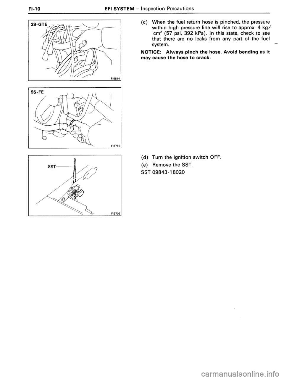 TOYOTA MR-2 1991 Factory Repair Manual TOYOTA MR-2 1991 Factory Repair Manual