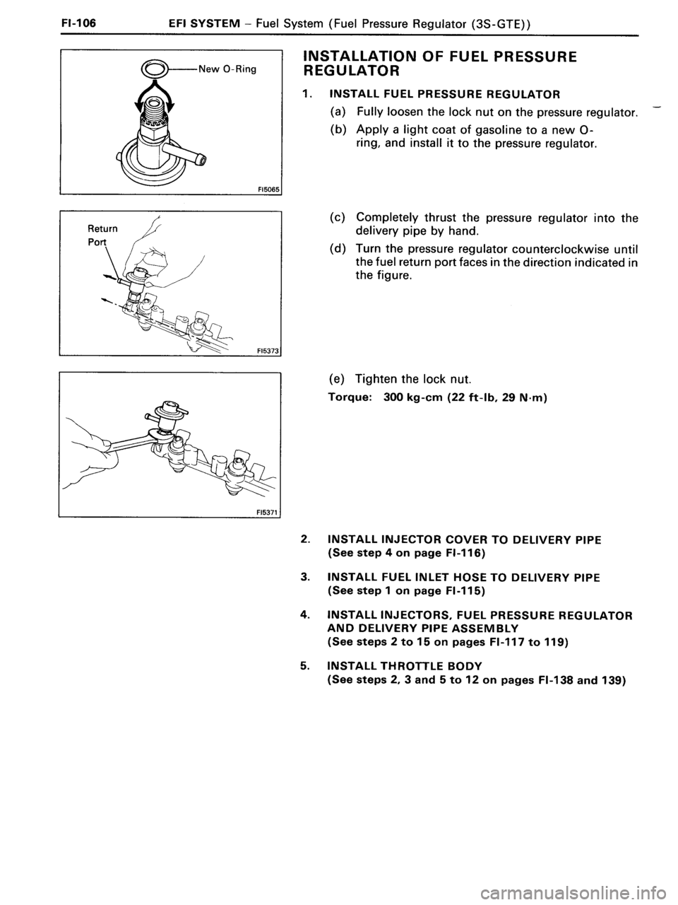 TOYOTA MR-2 1991  Factory Repair Manual 