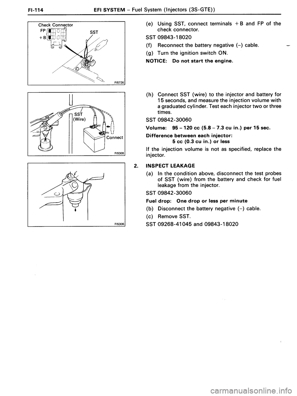 TOYOTA MR-2 1991  Factory Repair Manual 