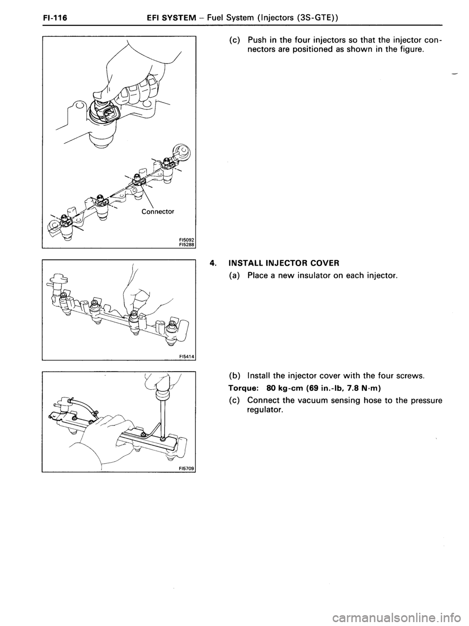 TOYOTA MR-2 1991  Factory Repair Manual 