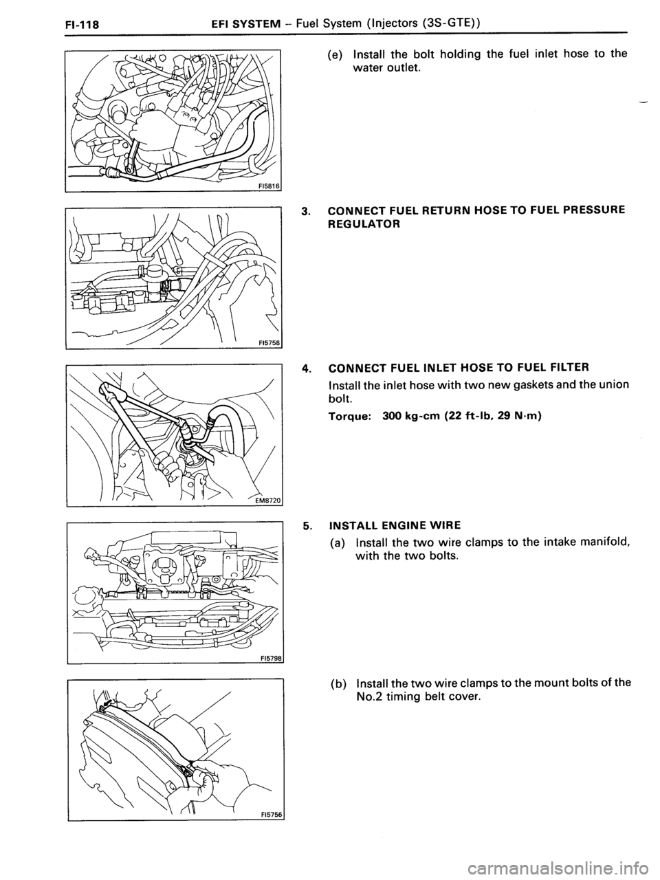 TOYOTA MR-2 1991  Factory Repair Manual 