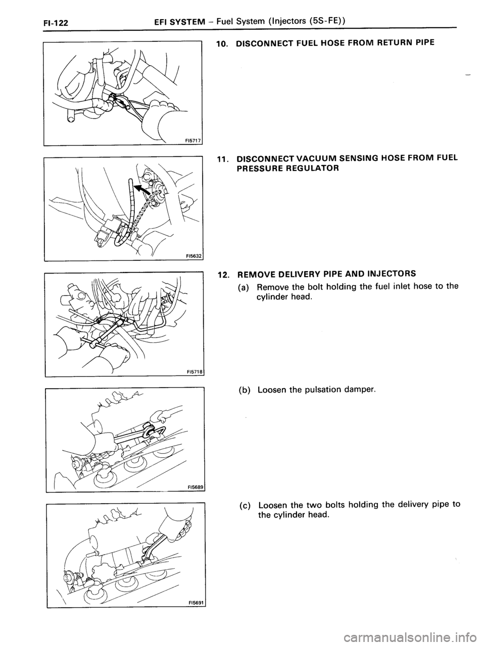 TOYOTA MR-2 1991  Factory Repair Manual 