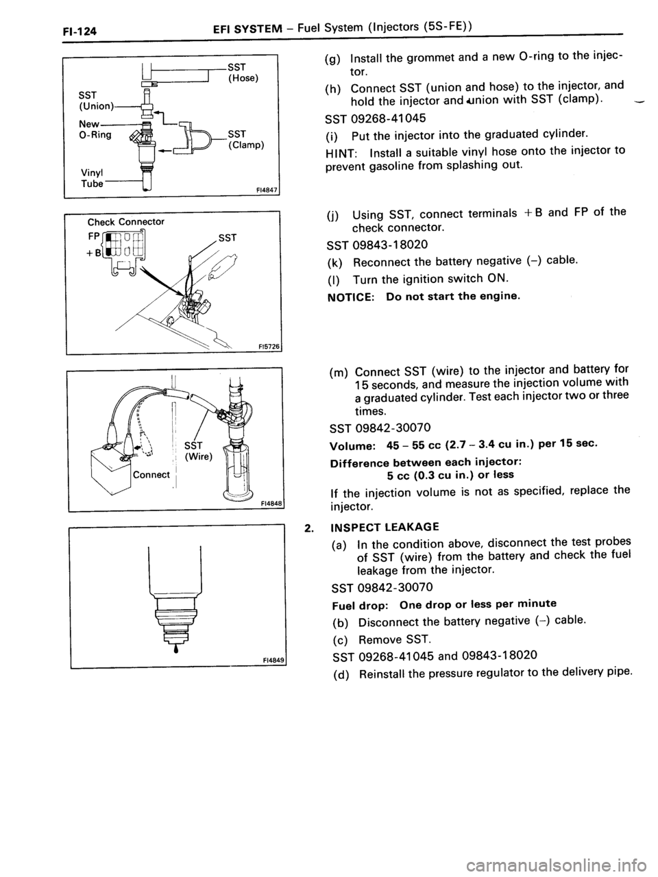 TOYOTA MR-2 1991 Factory Repair Manual TOYOTA MR-2 1991 Factory Repair Manual