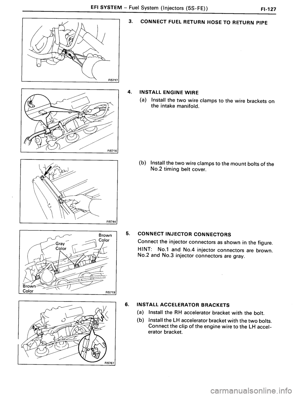 TOYOTA MR-2 1991 Factory Repair Manual TOYOTA MR-2 1991 Factory Repair Manual