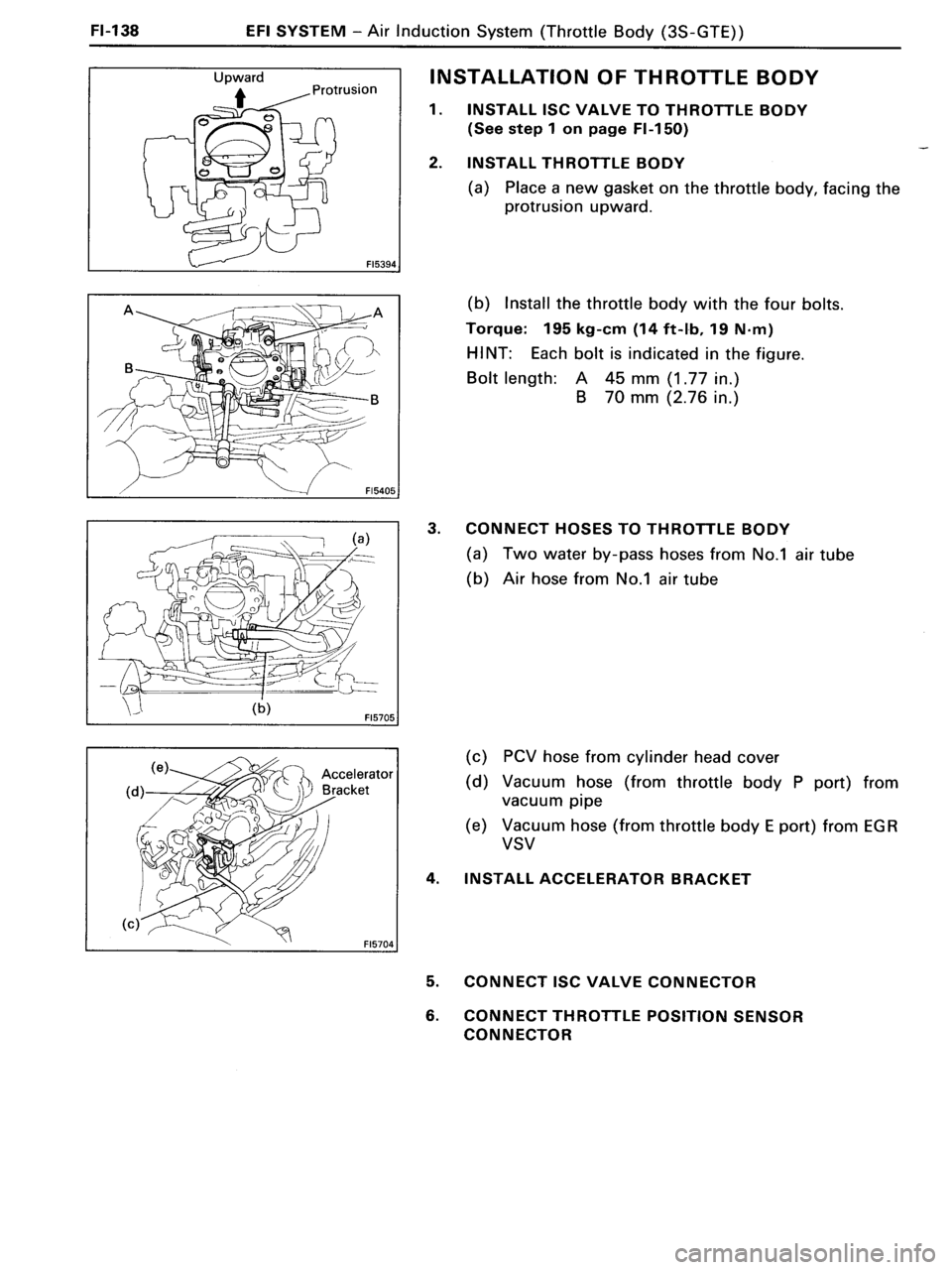 TOYOTA MR-2 1991 Factory Repair Manual TOYOTA MR-2 1991 Factory Repair Manual