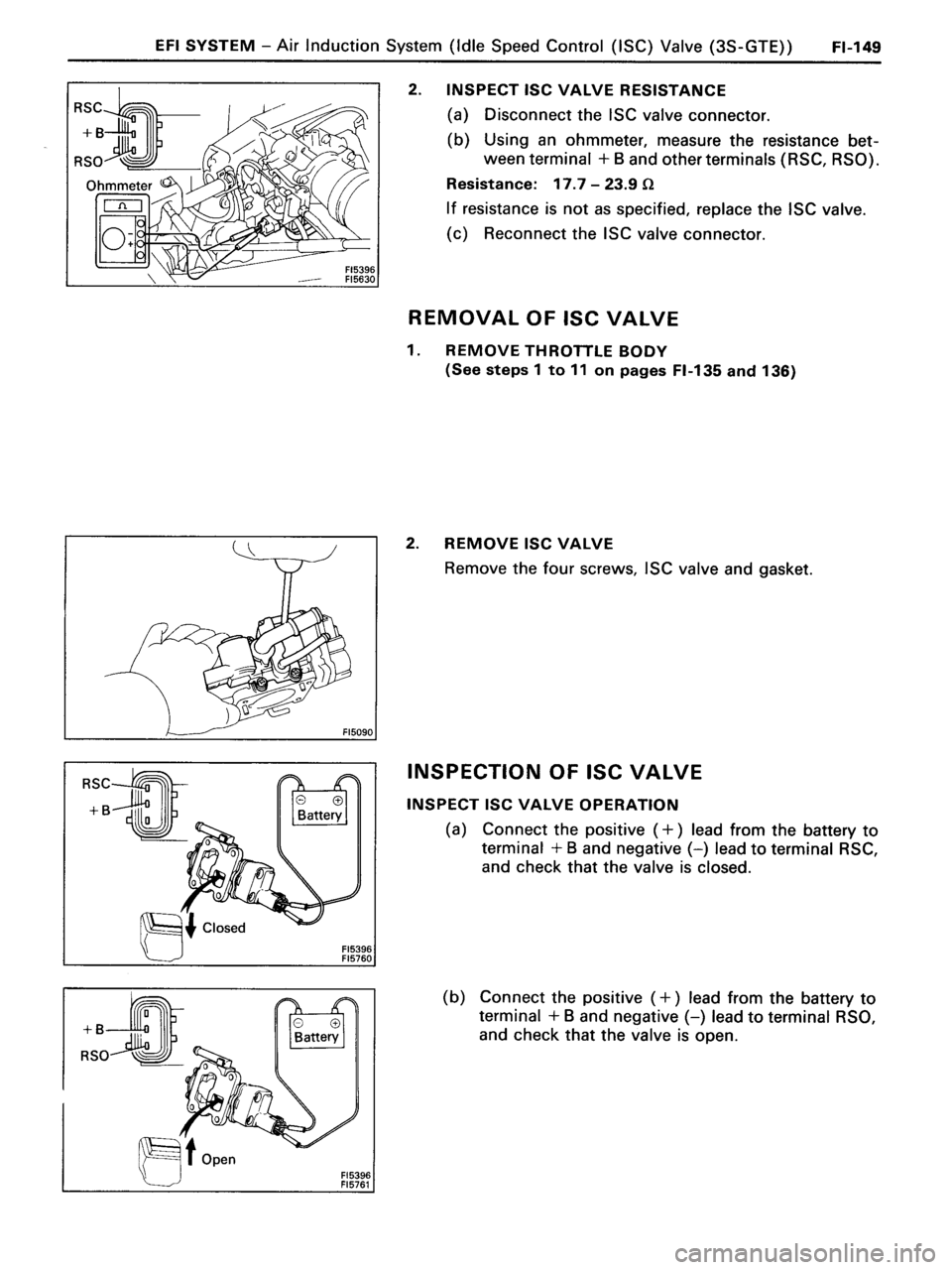 TOYOTA MR-2 1991 Factory Repair Manual TOYOTA MR-2 1991 Factory Repair Manual