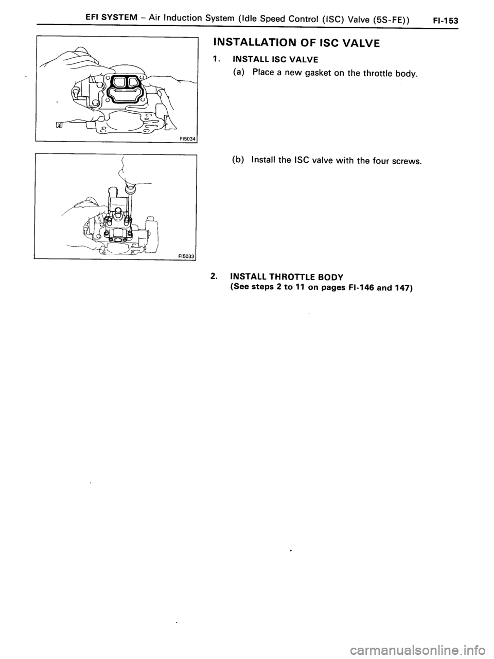 TOYOTA MR-2 1991 Factory Repair Manual TOYOTA MR-2 1991 Factory Repair Manual