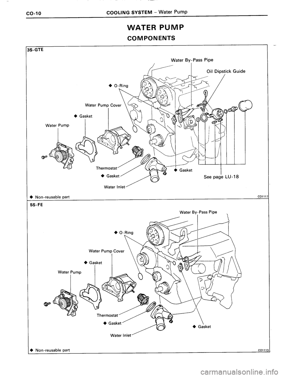 TOYOTA MR-2 1991  Factory Repair Manual 