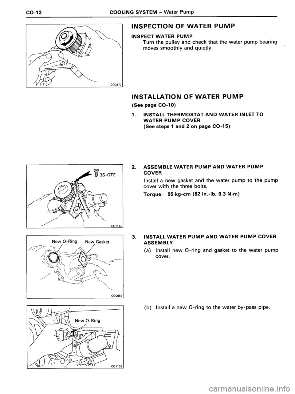 TOYOTA MR-2 1991  Factory Repair Manual 