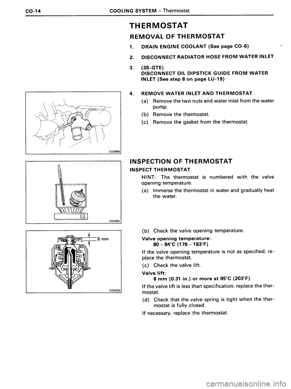 TOYOTA MR-2 1991  Factory Repair Manual 