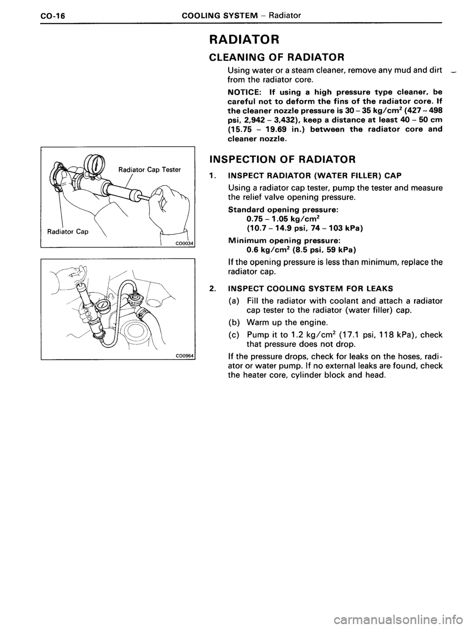 TOYOTA MR-2 1991  Factory Repair Manual 