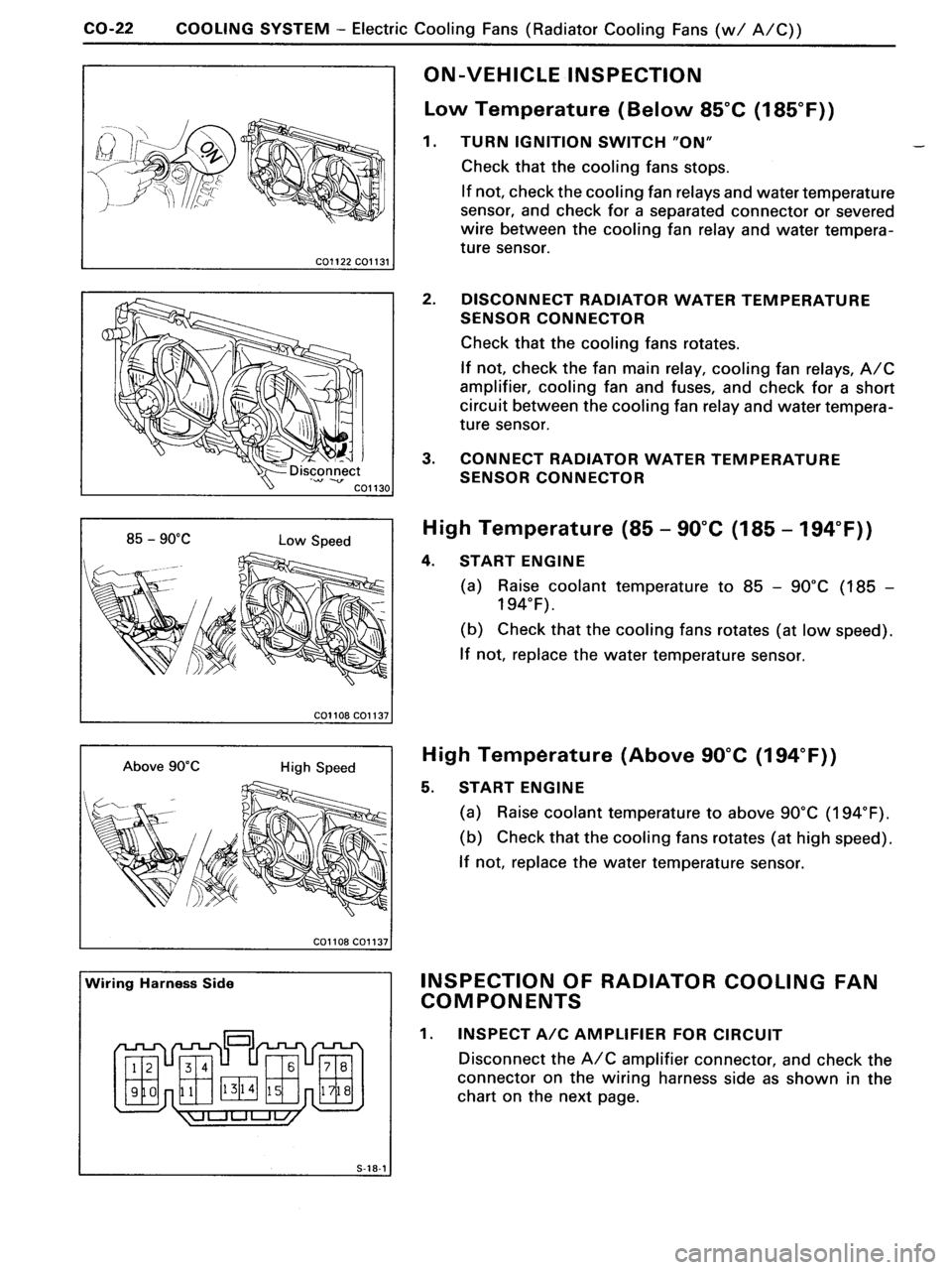TOYOTA MR-2 1991 Factory Repair Manual TOYOTA MR-2 1991 Factory Repair Manual