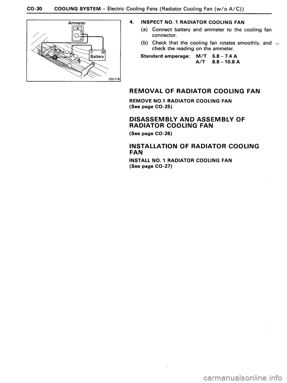 TOYOTA MR-2 1991 Factory Repair Manual TOYOTA MR-2 1991 Factory Repair Manual