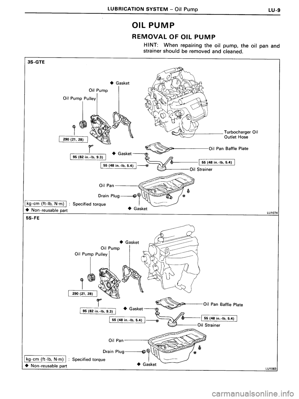 TOYOTA MR-2 1991 Factory Repair Manual TOYOTA MR-2 1991 Factory Repair Manual