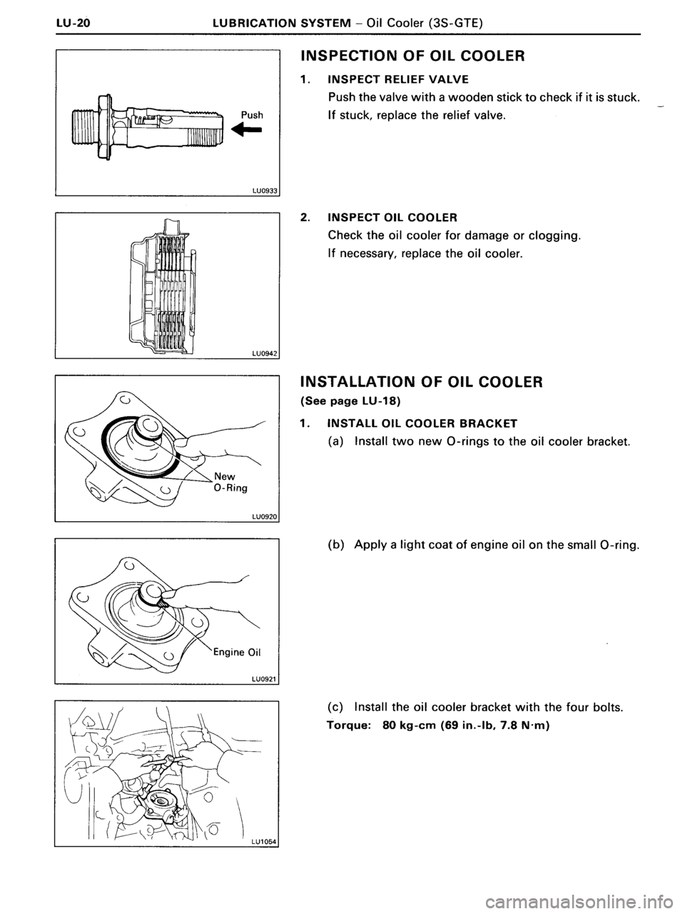 TOYOTA MR-2 1991 Factory Repair Manual TOYOTA MR-2 1991 Factory Repair Manual