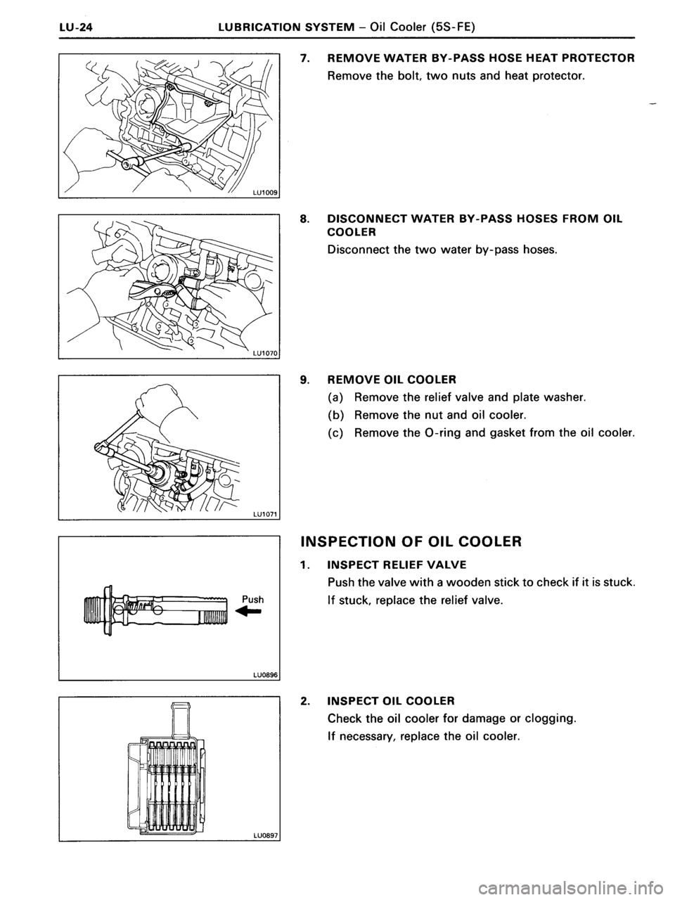 TOYOTA MR-2 1991 Factory Repair Manual TOYOTA MR-2 1991 Factory Repair Manual