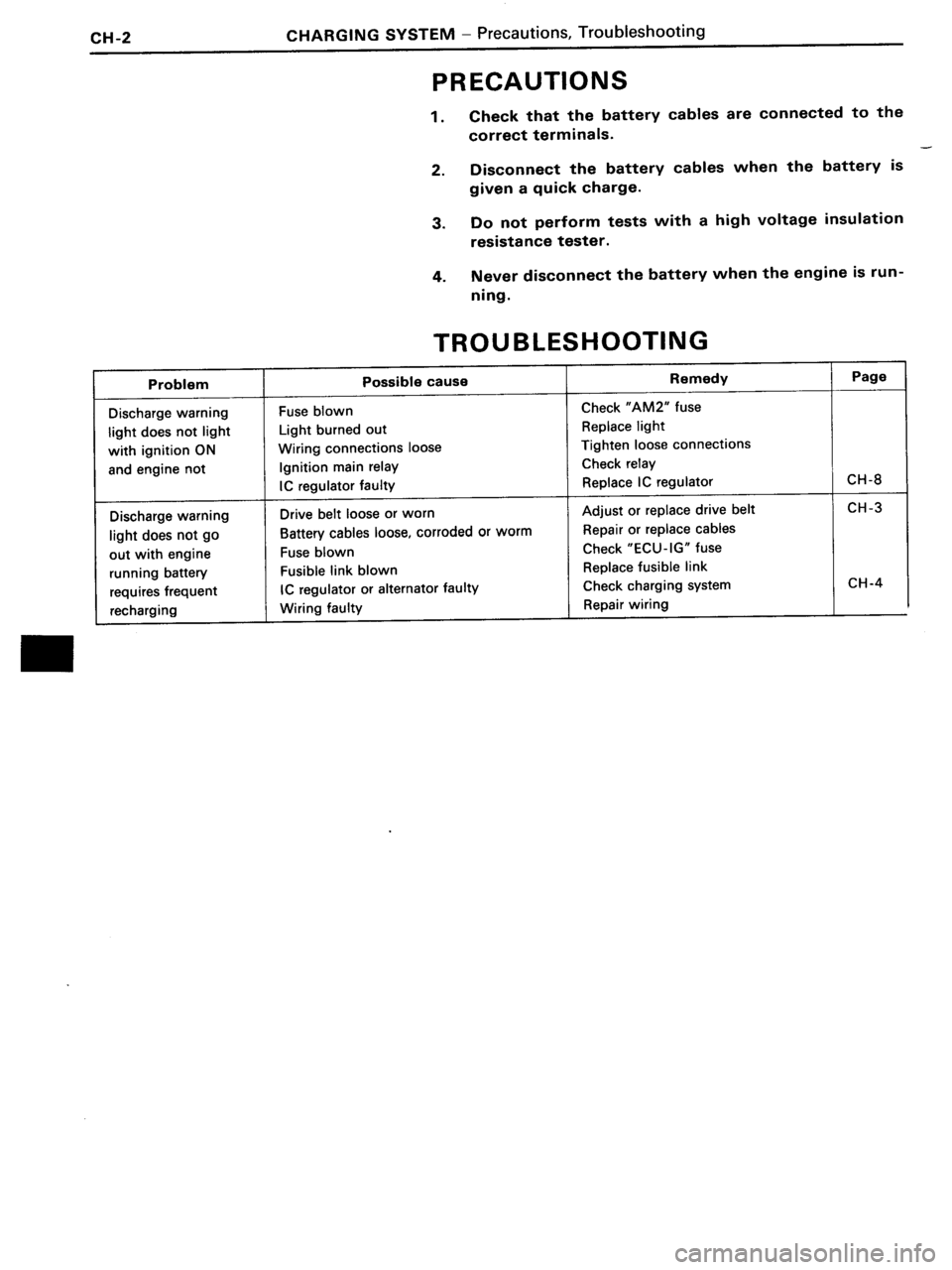 TOYOTA MR-2 1991 Factory Repair Manual TOYOTA MR-2 1991 Factory Repair Manual