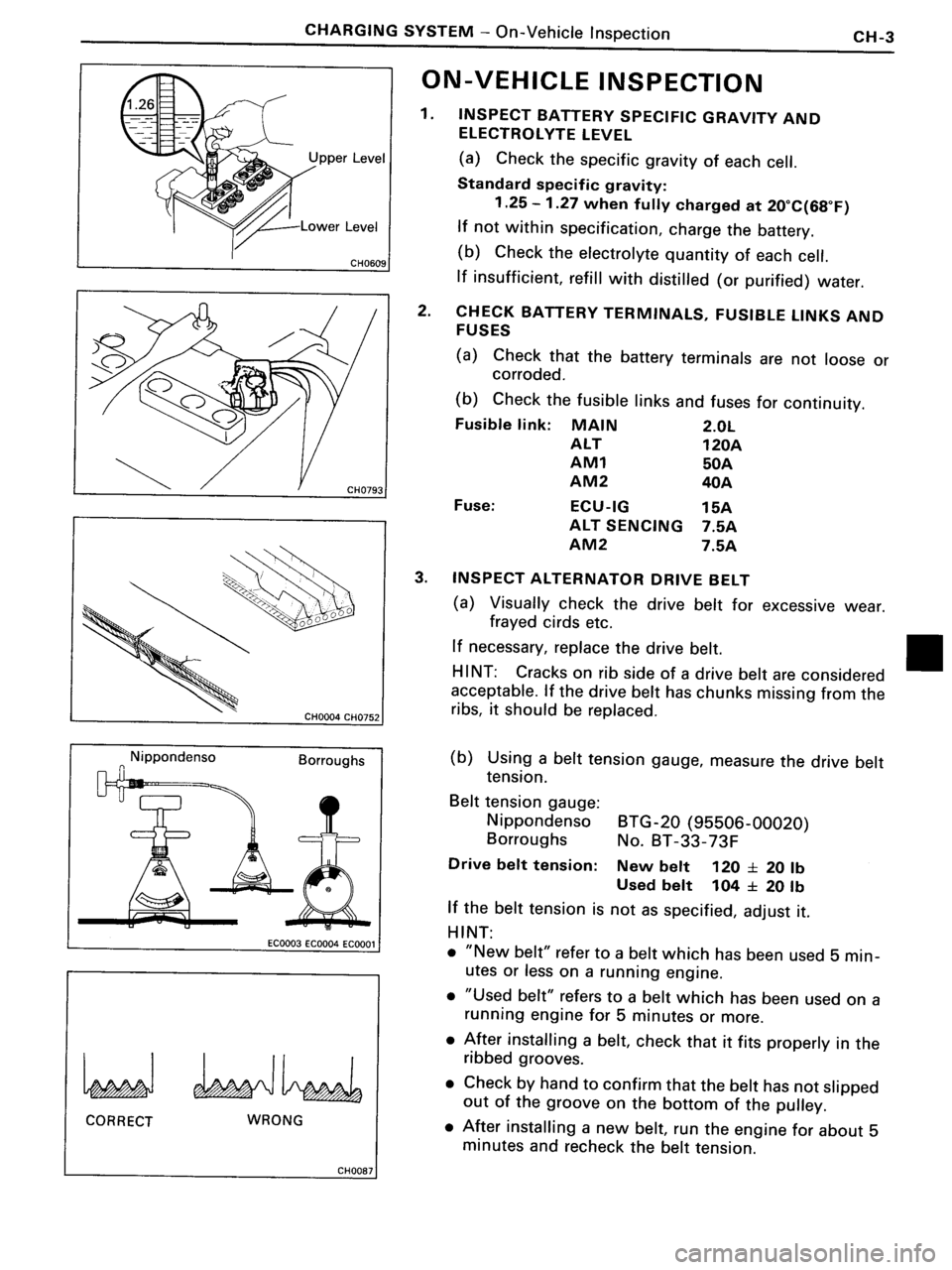 TOYOTA MR-2 1991 Factory Repair Manual TOYOTA MR-2 1991 Factory Repair Manual