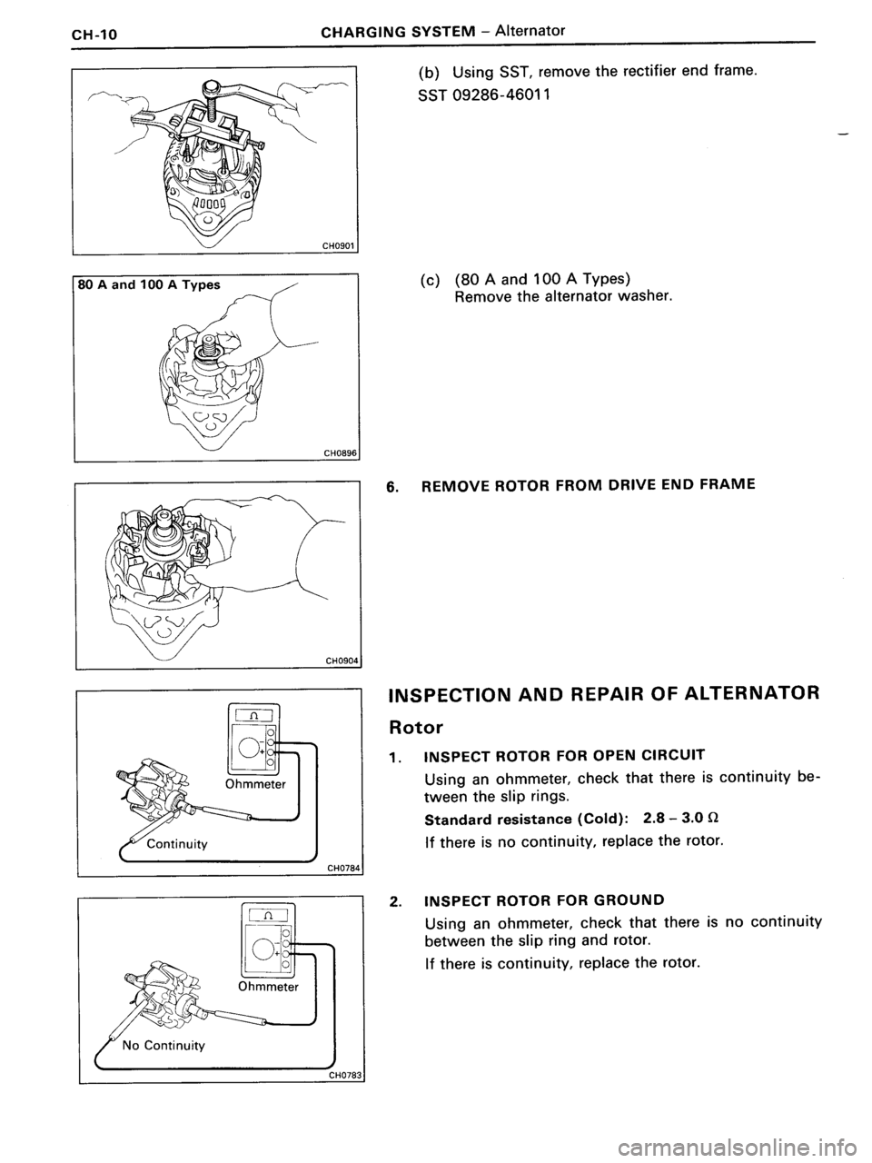 TOYOTA MR-2 1991 Factory Repair Manual TOYOTA MR-2 1991 Factory Repair Manual