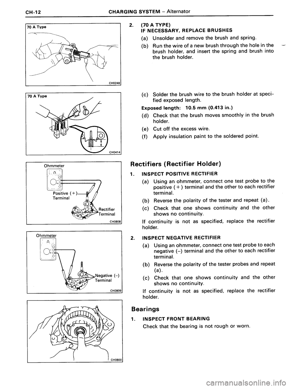 TOYOTA MR-2 1991 Factory Repair Manual TOYOTA MR-2 1991 Factory Repair Manual