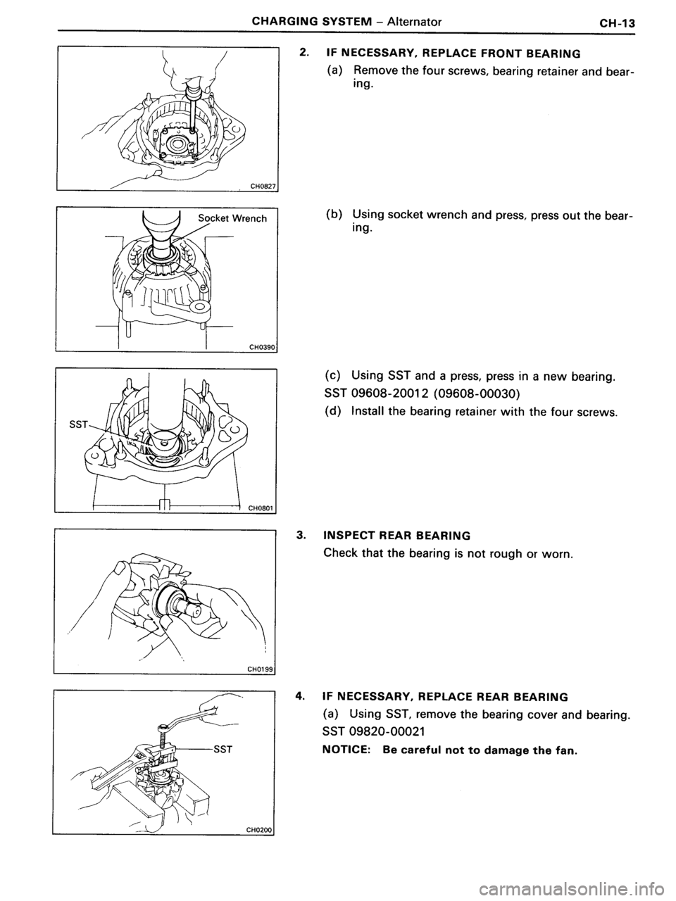 TOYOTA MR-2 1991 Factory Repair Manual TOYOTA MR-2 1991 Factory Repair Manual