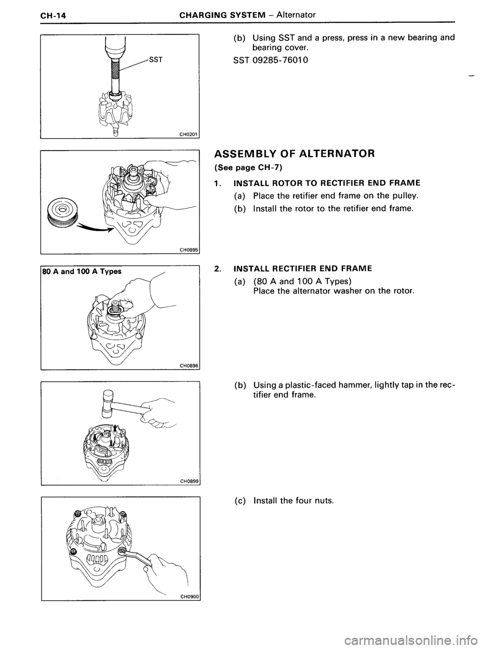 TOYOTA MR-2 1991 Factory Repair Manual TOYOTA MR-2 1991 Factory Repair Manual