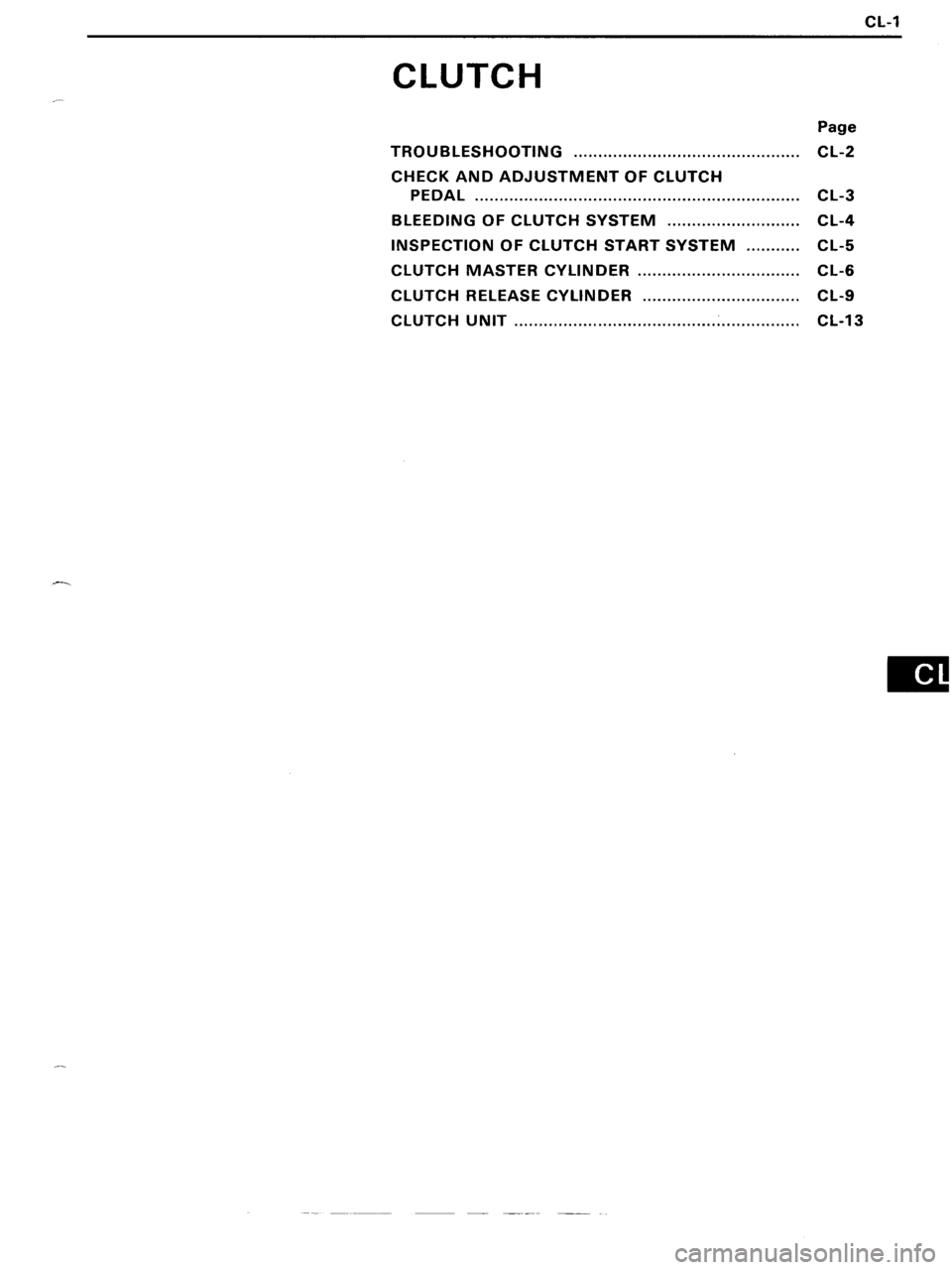 TOYOTA MR-2 1991 Factory Repair Manual TOYOTA MR-2 1991 Factory Repair Manual