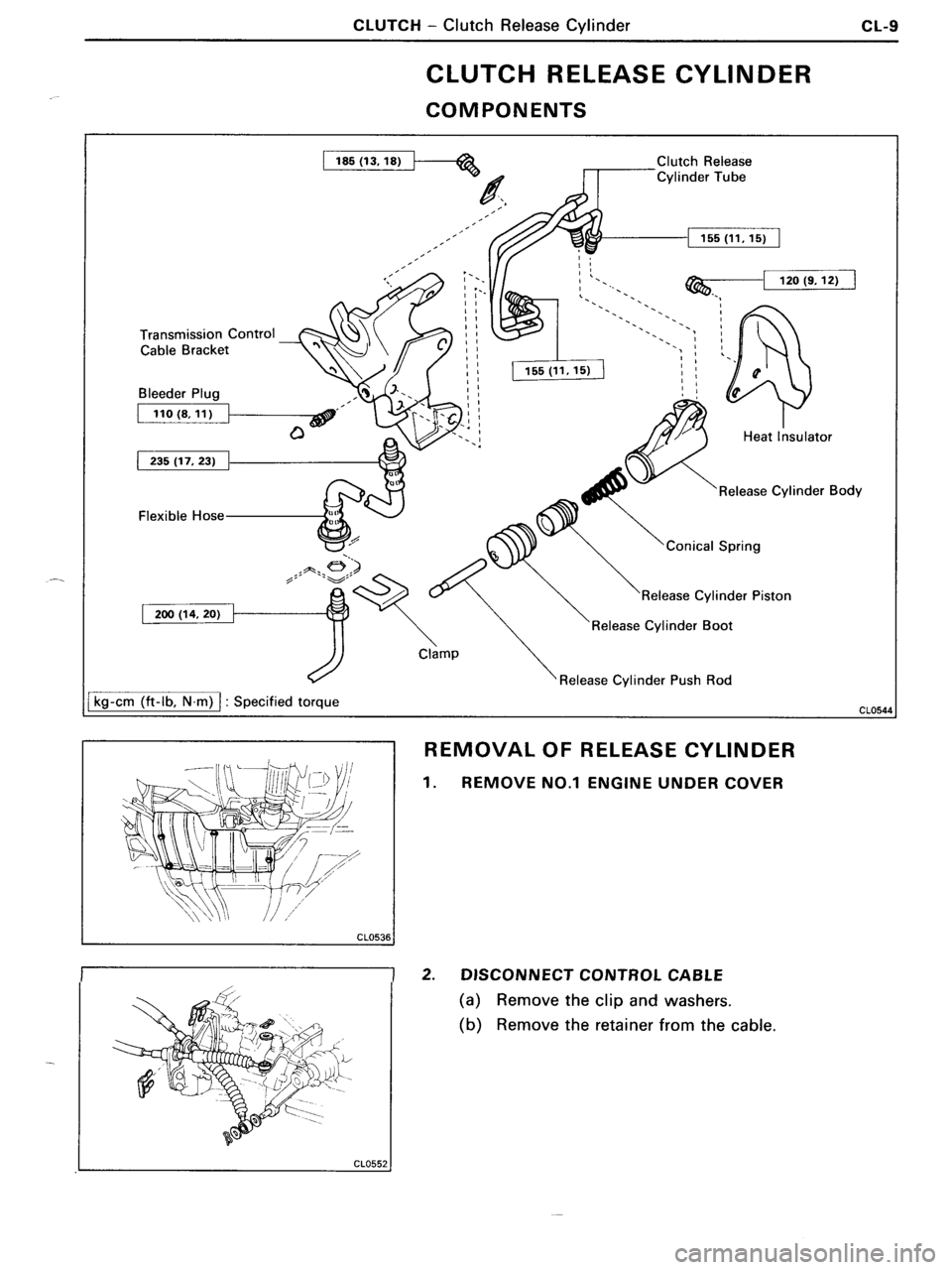 TOYOTA MR-2 1991 Factory Repair Manual TOYOTA MR-2 1991 Factory Repair Manual