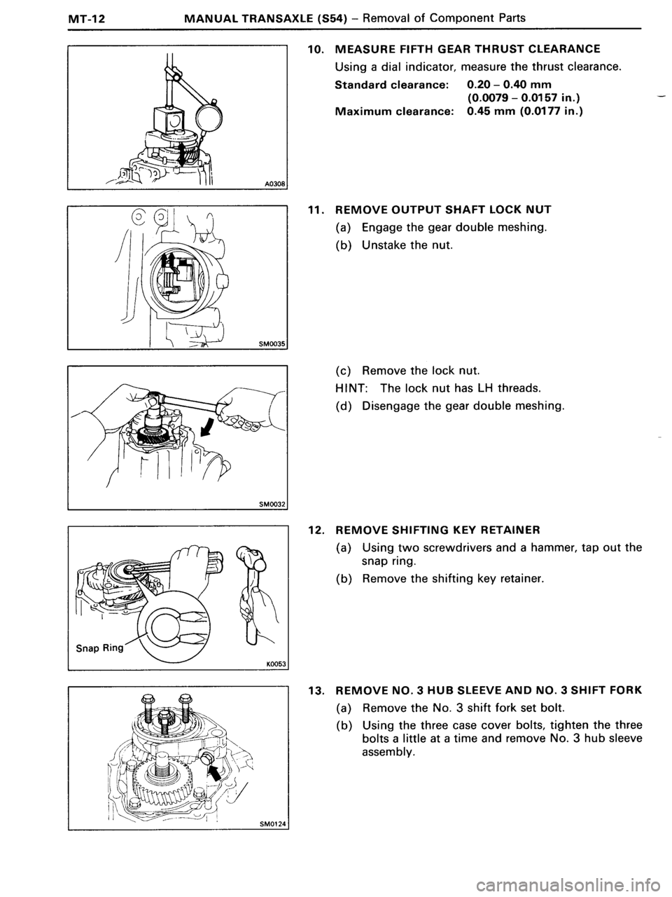 TOYOTA MR-2 1991 Factory Repair Manual TOYOTA MR-2 1991 Factory Repair Manual