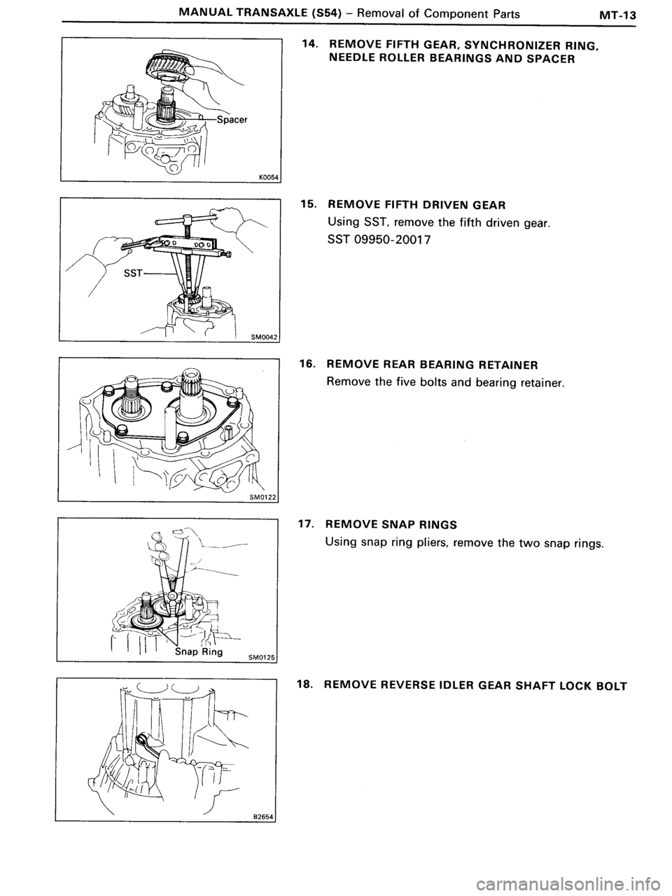 TOYOTA MR-2 1991 Factory Repair Manual TOYOTA MR-2 1991 Factory Repair Manual