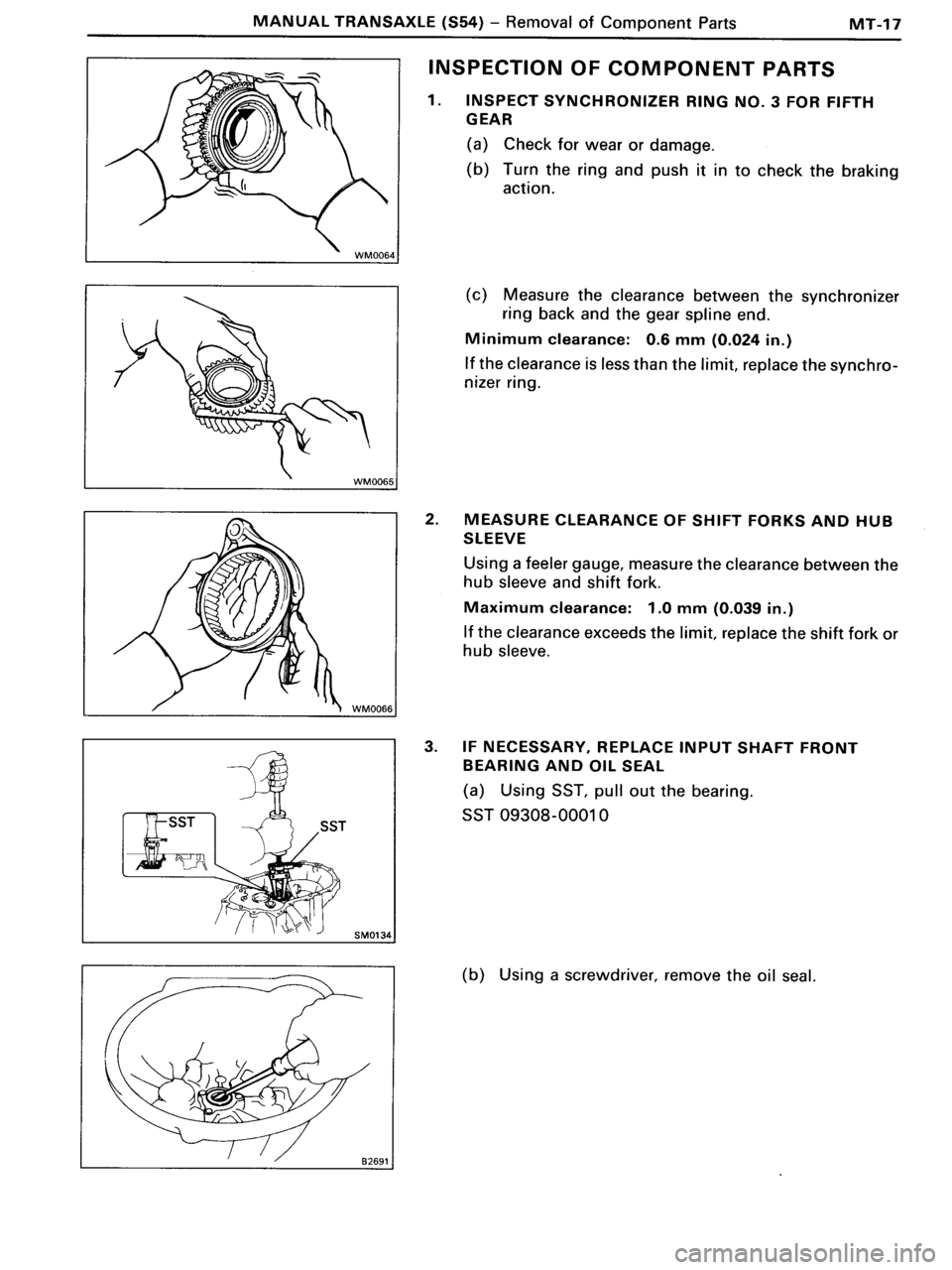 TOYOTA MR-2 1991 Factory Repair Manual TOYOTA MR-2 1991 Factory Repair Manual
