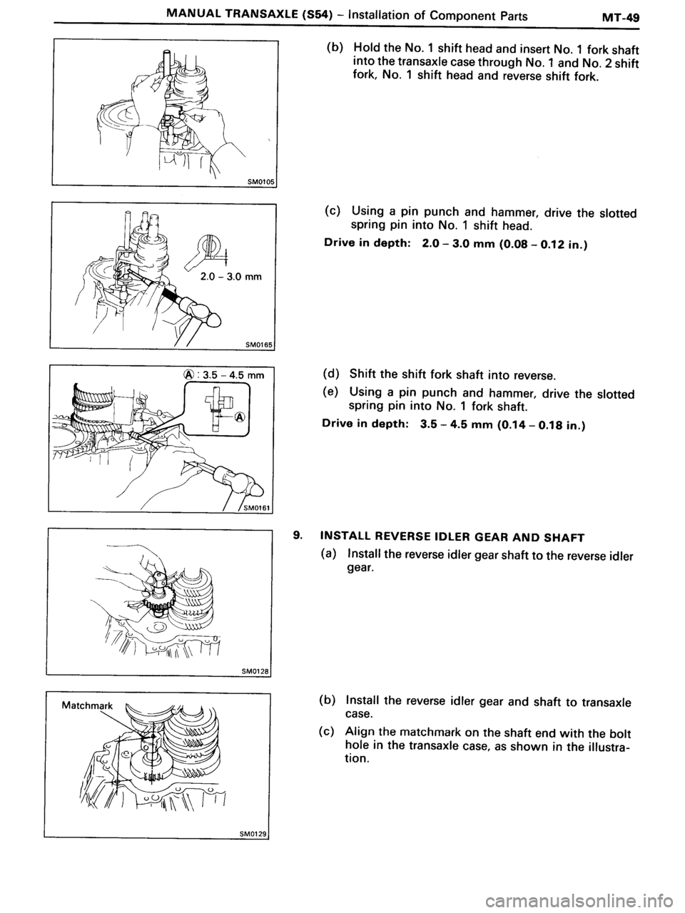 TOYOTA MR-2 1991 Factory Repair Manual TOYOTA MR-2 1991 Factory Repair Manual