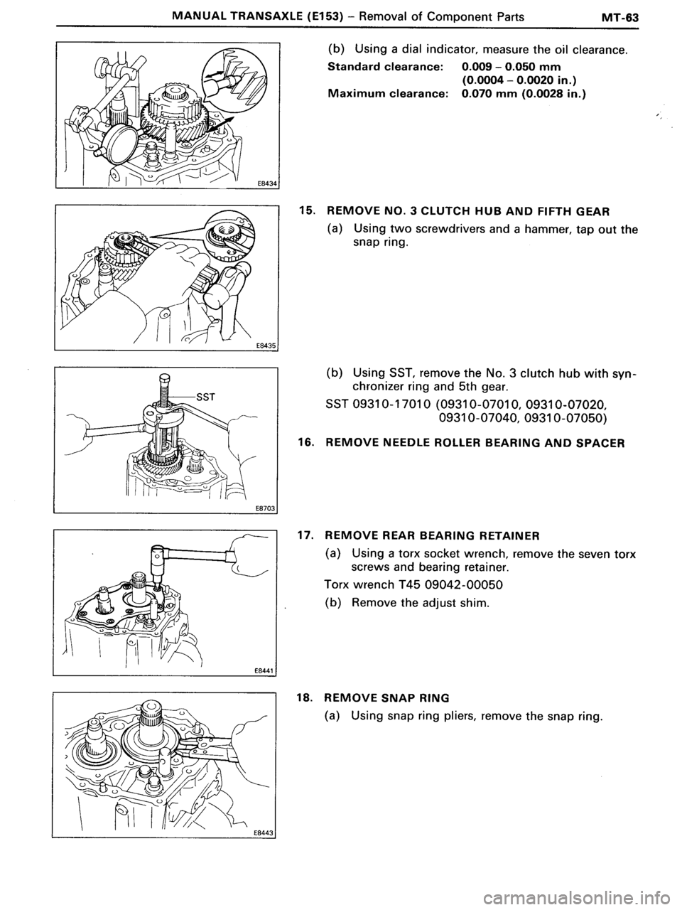 TOYOTA MR-2 1991 Factory Repair Manual TOYOTA MR-2 1991 Factory Repair Manual