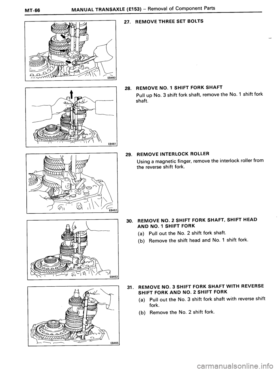 TOYOTA MR-2 1991 Factory Repair Manual TOYOTA MR-2 1991 Factory Repair Manual
